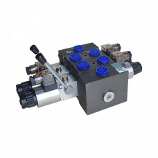 Гидрораспределитель секционный DCV58-S-2OT-24V (50 l/min, электромагнитное + ручное управление)
